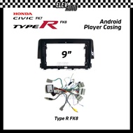Honda Civic FK7 FK8 Type R Android Player Casing 9" with Canbus