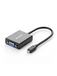 綠聯 micro HDMI 轉 VGA 轉換器(帶音訊，適用於大多數螢幕)(Pi 4適用)