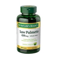 鋸棕櫚塞潤櫚 450mg 250 自然之寶美國Nature’s Bounty Saw Palmetto