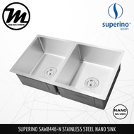SUPERINO SAW8446 Stainless Steel Nano Kitchen Sink