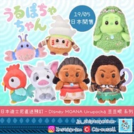 日本直送 Disney Japan 迪士尼 Urupocha 系列 豆豆眼 海洋奇緣 Moana 莫娜 Maui 毛伊 Pua 噗噗豬 Heihei 憨憨 Tafiti 塔菲緹女神 Kakamora 