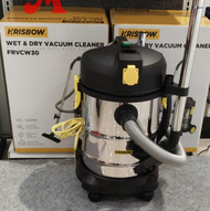 VACUM CLEANER WET&DRY KRISBOW 30L PENGHISAP DEBU BASAH KERING 1000 WATT