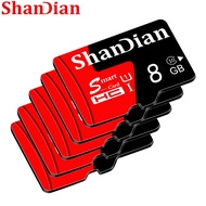 SHANDIAN Smast SD Card U3 4K video Class 10 การ์ดหน่วยความจําความเร็วสูง 128GB 64GB 32GB 16gb U1 Class 10 SD Card สําหรับโทรศัพท์กล้อง