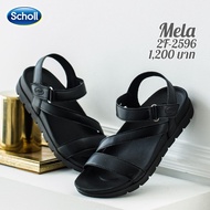 Scholl Mela 2F-2596 รองเท้ารัดส้นหญิง รองเท้าแตะหญิง รองเท้าสุขภาพหญิง