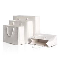 MillionParcel White Premium Paper Bag L32 x W10 x H26