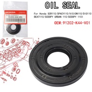 Beat Fi / Beat110 / DIO110/VISION110/SPACY110/SCR110/ LEFT CRANKCASE OIL SEAL 91202-K44-V01 Honda Genuine