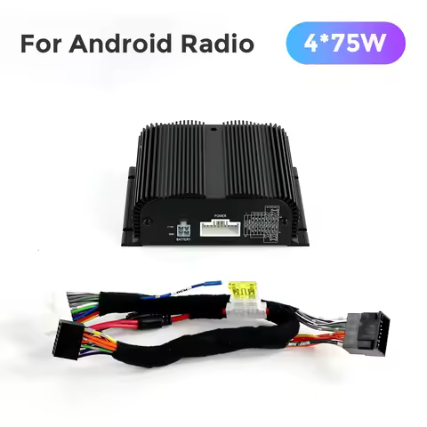 Car Digital Power Amplifier Digital Audio Processor Stereo Amplifier Digital Bass Amplifier Mini AMP