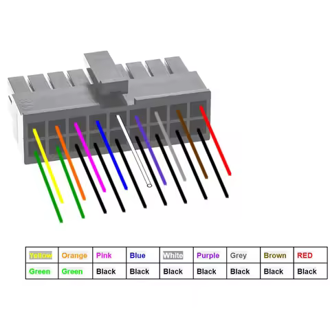 18PIN 20AWG 30CM Micro-Fit 3.0 43025 Molex 3.0 2x9pin 0430251800 18 pin Molex 3.0 2*9pin 18p custom 