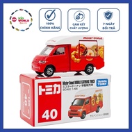 Tomica Box Model Truck Mister Donut Mobile Catering Truck. No.40. Scale 1:64.