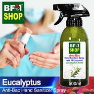 Anti Bacterial Hand Sanitizer Spray with 75% Alcohol - Eucalyptus Anti Bacterial Hand Sanitizer Spray - 500ml