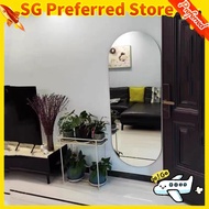 Renter’s Choice Acrylic Mirror Hanging Mirror - No Damage Sticky Back, 8 Sizes for Temporary Homes (