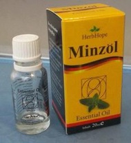 小翰館專業~ 買3送1 組拔罐器 minzol 德國胡椒薄荷濃縮萃取精華 可食用、不含酒精 居家萬用精品 採臨界萃取技術