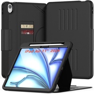 Flip Case for iPad Air 13" 11"/ Pro 13" 11"/ Air 4 5 10.9"/ Mini 7 6 ,PU Leather Cover with Multi-An