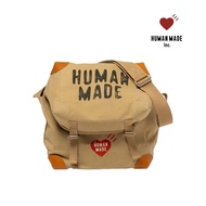 HUMAN MADE CANVAS SHOULDER BAG BROWN VER.