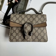 ✨經典款必買 GUCCI 烏木色咖色酒神包