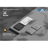 peak xeon switch socket 13a 1g1w 2g1w 3g1w 4g1w 20a heather bell 15a socket tel tv 1g2w 2g2w usb typ