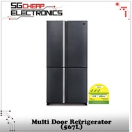 Sharp SJ-VX57ES-DS Multi Door Refrigerator (567L)
