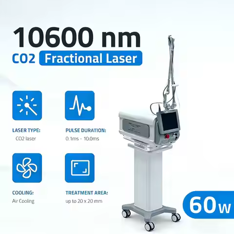 Professional Co2 Fractional Laser Machine 4D Fotona 10600nm for Scar Removal & Skin Resurfacing CE C