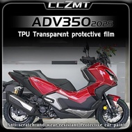 For HONDA ADV350 ADV 350 adv350 2025 Invisible car film fuel tank sticker height transparent protect