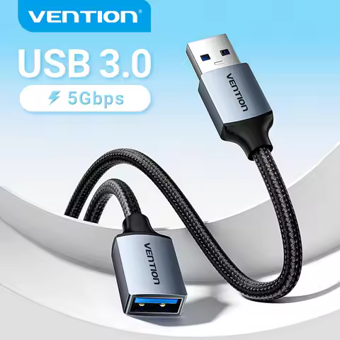 Vention USB Cable USB 3.0 Extension Cable Male to Female 3.0 2.0 USB Extender Cable for PS4 Xbox Sma