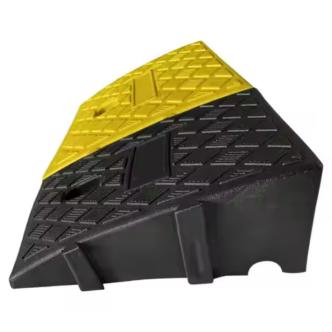 Driveway Curb Ramps for Cars Heavy Duty PVC Ramps for Driveway Lightweight Threshold Ramp for Drivew