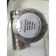 Maxtek Genuine crystal Control Film sensor crystal GOLD, 6MHz, 103264 Golden Chip