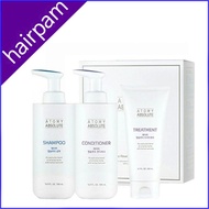 Atomy Absolute Hair Care Set (Shampoo + Conditioner + Treatment) / Herbal / Anti Hair Loss