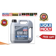 Liqui Moly  10W40 Semi Synthetic Engine Oil (4L) 10W-40 MoS2 LEICHTLAUF WITH FREE GIFT