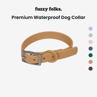 Fuzzy Folks Waterproof Adjustable Dog Collar