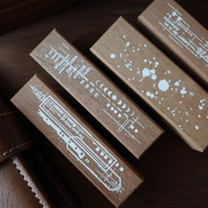 打底手賬素材 木質手帳印章