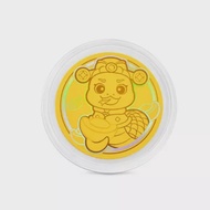 CHOW TAI FOOK 999.9 Pure Gold Coin - Zodiac Snake R35097