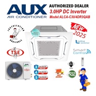 AUX (ALCA-C30) 3.0HP ceiling cassette type air cond R32 Gas DC-Inverter (New 2025)