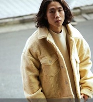 🇯🇵日本購入全新日牌Freak’s store鵝黃保暖寬鬆外套