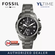 Fossil Gent FS5852 Bronson Chronograph Smoke Stainless Steel Quartz Watch