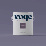 Voqe สีน้ำอะครีลิคแท้ 100% เฉดสีม่วงรัตติกาล สีทาบ้าน ทาอาคารเกรดพรีเมี่ยม เนื้อสีเยอะ