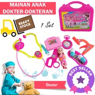Mainan Dokter Dokteran Diagnosis Medical Lengkap Set Koper Set Maenan Anak Mainan Anak Perempuan Ter