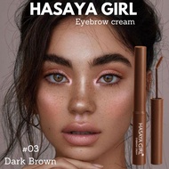 No.HH1066 hasaya girl eyebrow cream มาสคาร่าคิ้ว   มีให้เลือก 3สี แพ็คเก็จสวย กันน้ำ ติดทนนาน ไม่เป็นก้อน
