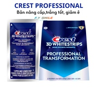 Set 7 gói miếng dán trắng răng Crest 3D White Professional - Dán trắng răng tại nhà 7 ngày