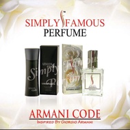ARMANI CODE SIMPLY FAMOUS PERFUME