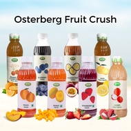Osterberg Fruit Crush 1Litre [Mango, Strawberry, Blueberry, Passion Fruit, Peach] Smoothies, Slush i