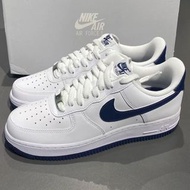 Nike air force 1 07板鞋 男女同款 白藍色