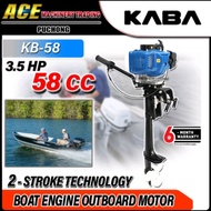 Kaba 3.5HP Outboard Engine 58cc KB58 Boat Engine 2-Stroke [ SHORT SHAFT ]