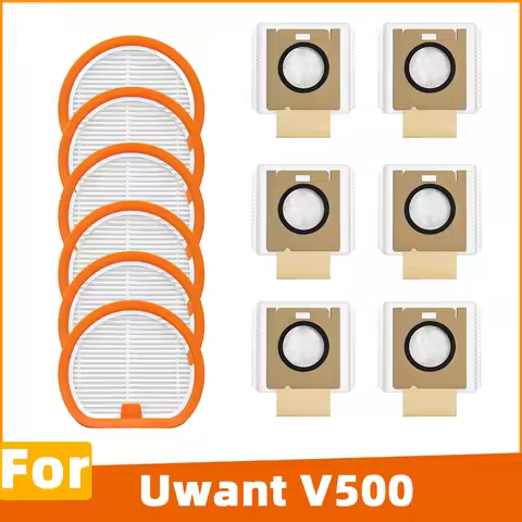 Compatible For Uwant V500 Vacuum Parts Dust Bag HEPA Filter Spare parts
