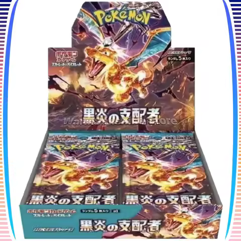 Original Pokemon Card PTCG Japanese Edition Series SV3 Anime Game Trading Cards Booster Packs Childr