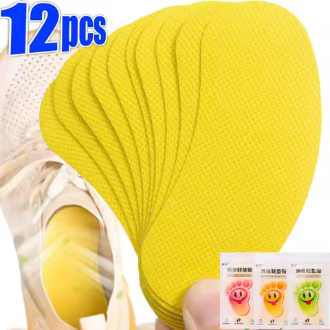 12pcs Shoes Deodorant Sweat-Absorbing Sticker Deodorant Foot Odor Deodorant Sneaker Smell Fresh Inso