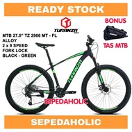 SEPEDAUNG 27.5 INCH MTB TURANZA TZ 2906 MT FL ALLOY 18 SPEED - bicycle storeku