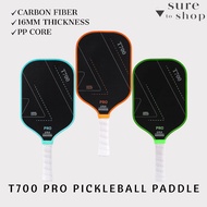 Set Raket Pickleball T700PRO HOT DEAL T700PRO Pickleball Paddle Set Carbon Fiber Frosted Texture 16m