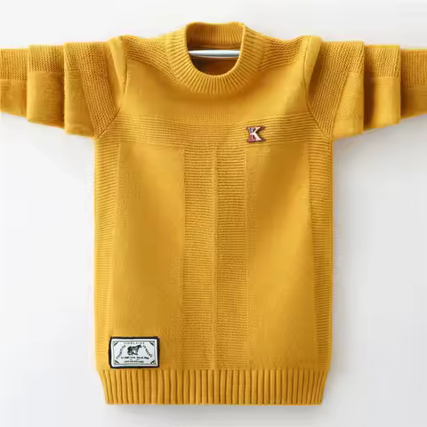 Children's sweater FALL Winter New Cotton Clothing Hedging Sweater teenage boys Sweater Children's c