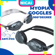 Recreational Swimming Goggles Adult With Power Myopia Goggles Degree For Nearsighted Woman Men