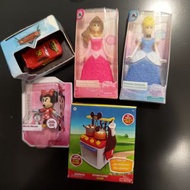 Disney mini brands 迪士尼 食玩 盲盒 迷你玩具 公主 車 米妮